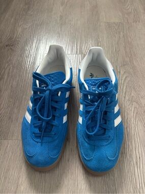 Adidas Gazelle Indoor Bluebird White Sneakers